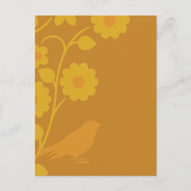 Retro Partridge Postcard (Front)