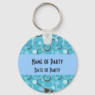 Retro Party Favours Keychain