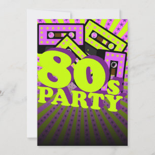 Retro Party Invitation
