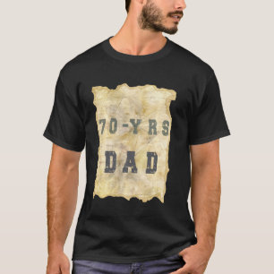 Retro Party Old Funny Birthday Gag 50th 60th 70th T-Shirt