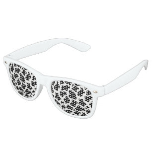 Retro Party Shades Cow Sunglasses