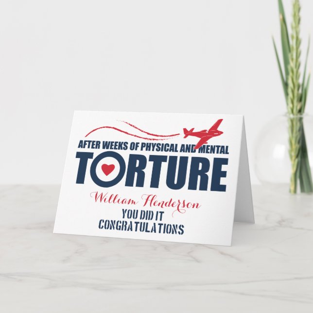 Retro Passing Out Parade | British Raf Card (Front)