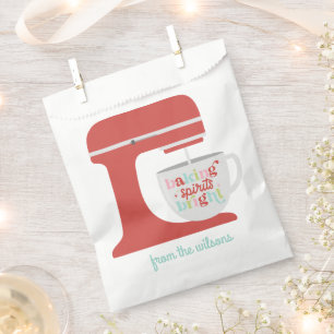 Retro Pastel Baking Spirit's Bright Christmas  Favour Bag