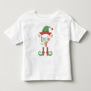Retro Pastel Christmas   Little Elf Toddler T-shirt