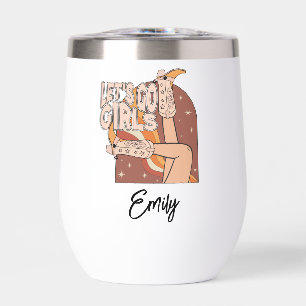 Retro Pastel Pink Rodeo Bachelorette Bride 