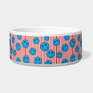 Retro Patriot Smiley Face