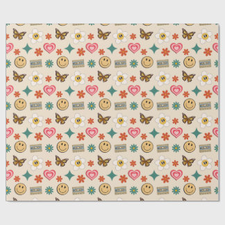 Retro Pattern 01 Wrapping Paper