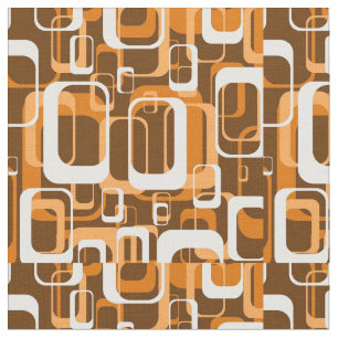 Retro Pattern 1971 Fabric