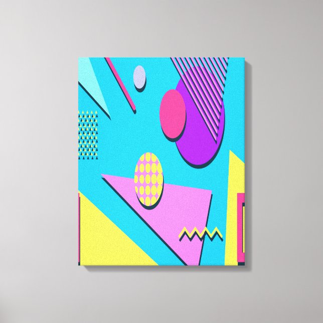Retro Pattern 2024  Canvas Print (Front)