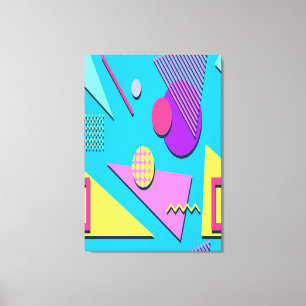 Retro Pattern 2024  Canvas Print