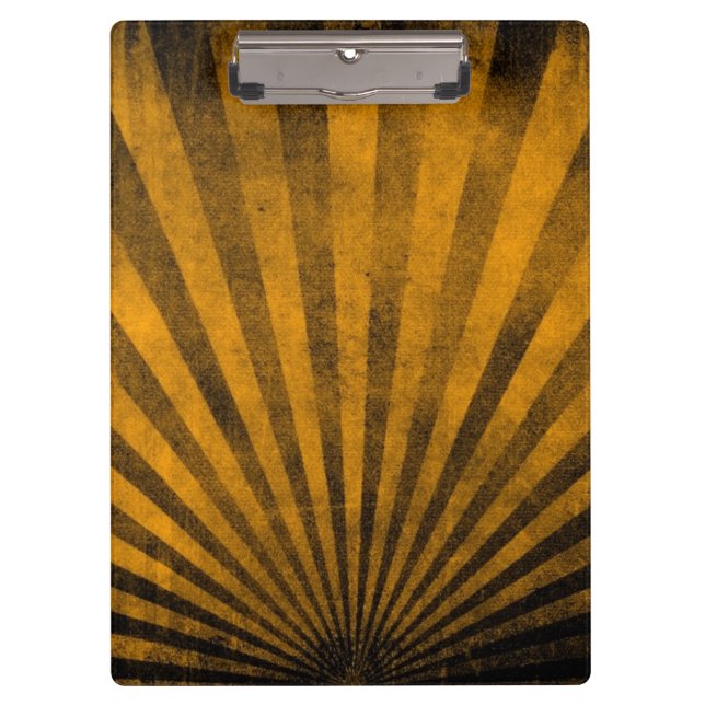 Retro pattern background clipboard (Front)