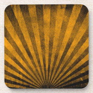 Retro pattern background coaster