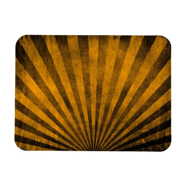 Retro pattern background magnet (Horizontal)