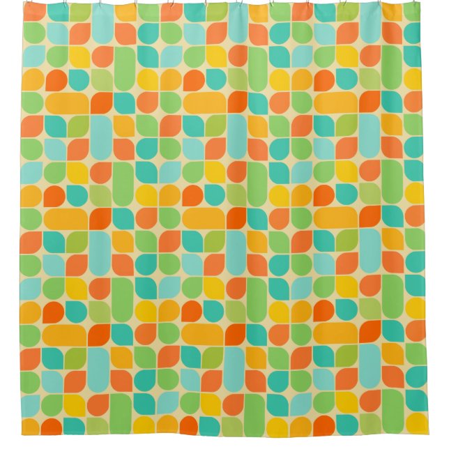 Retro pattern coloured (Front)