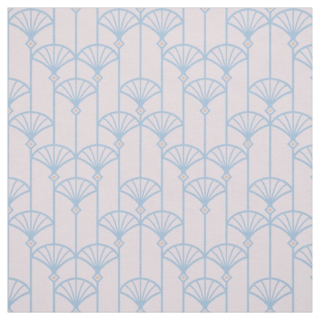 Retro pattern in Art deco style. Fabric (Swatch)