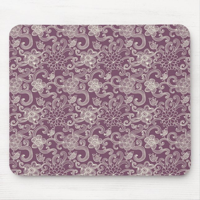 Retro pattern mouse pad (Front)