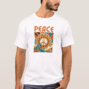 Retro Peace Graphic Shirt