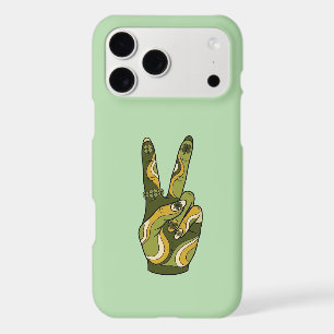 Retro Peace Sign Sketch Minimalist Phone Case
