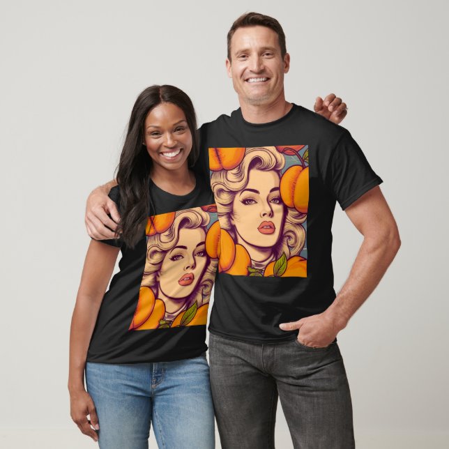 Retro Peach Fuzz T-Shirt (Unisex)