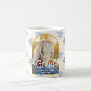 Retro Peach Graduation Coffee Mug