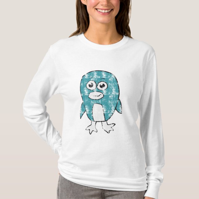 Retro Penguin T-Shirt (Front)