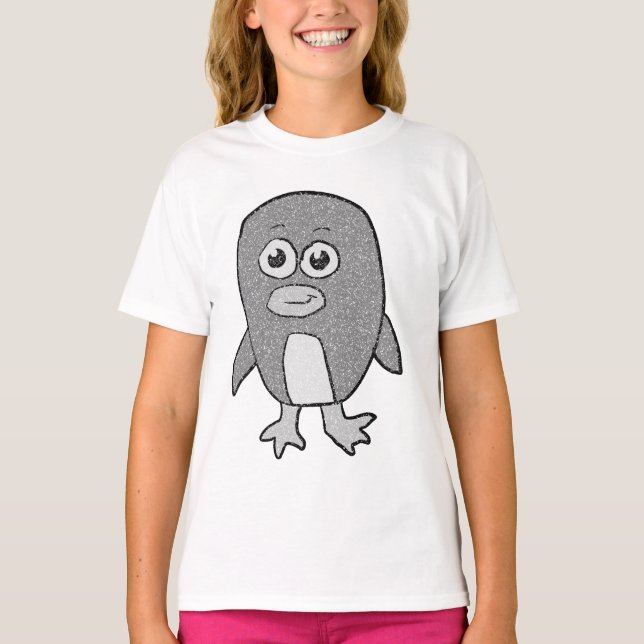 Retro Penguin T-Shirt (Front)