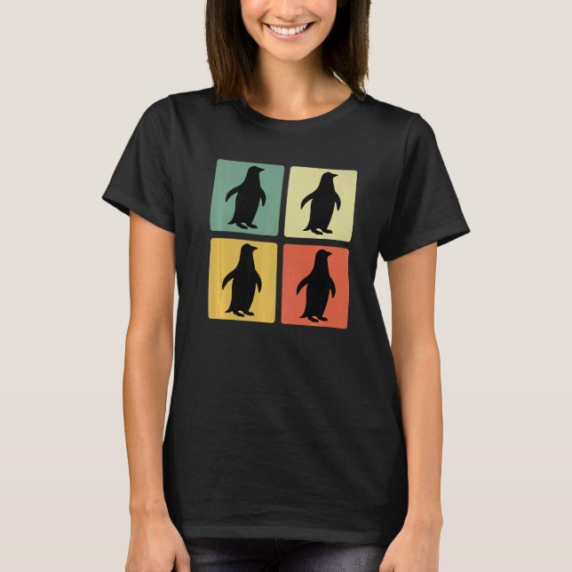 Retro Penguins T-Shirt (Front)