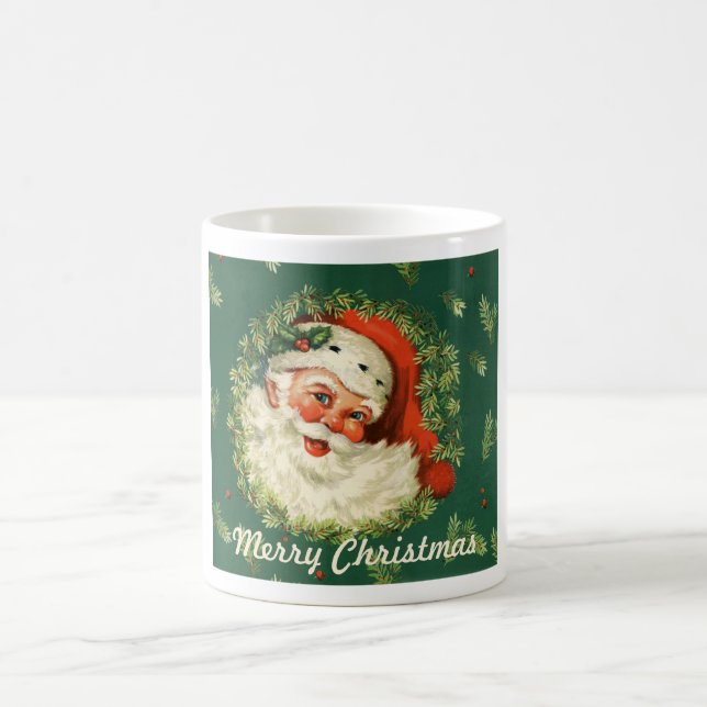 Retro Père Noël Mug (Centre)
