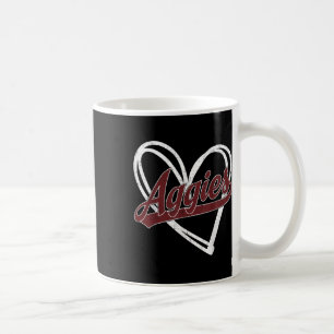 Retro Personalized Aggies-heart Men Women Kid _1  Coffee Mug
