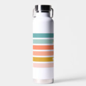 Retro Personalized Name Water Bottle (Front)