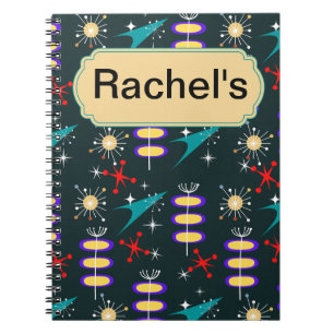 Retro Personalized Notebook