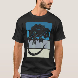 Retro Pet Animal Lizard Reptile  Tropical Iguana T-Shirt