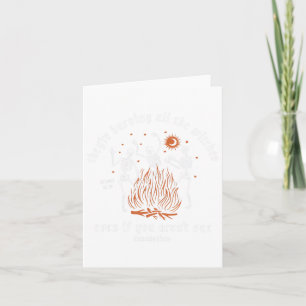 Retro Pharmacy Boo Crew Ghost Technician Halloween Card