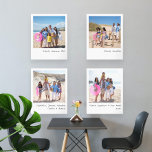 Retro Photographs With Handwritten Font<br><div class="desc">Make your own great wall art set from Ricaso by uploading your own photograph and / or artwork set of 2 3 or 4 - these will make your home, office etc look great and personal. Designed in a Retro Photograph style With Handwritten Font</div>