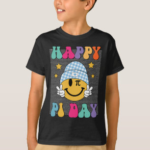 Retro Pi Day 10000 Digits Pi Sign Math Teacher Men T-Shirt