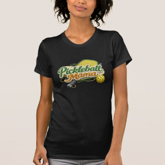 Retro Pickleball Mama Mother's Day T-Shirt