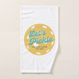 Retro Pickleball Pickle Sueur Personnalisée