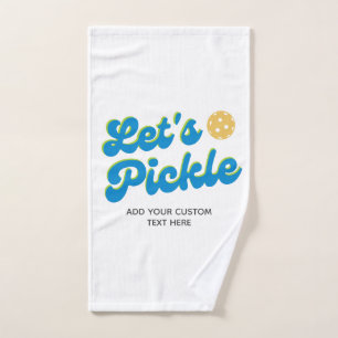 Retro Pickleball Pickle Sueur Personnalisée