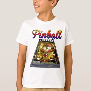 Retro Pinball Machine Design T-Shirt
