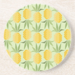 Retro Pineapples Coaster