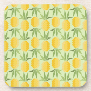 Retro Pineapples Coaster