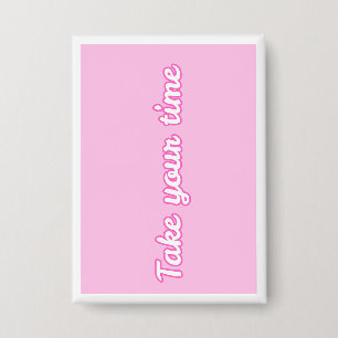 Retro Pink Aesthetic Coquette Button pin