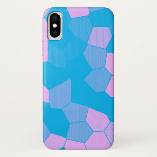 Retro Pink/Blue Case-Mate iPhone Case