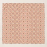 Retro Pink & Blue Interlocking Geometric Pattern Scarf<br><div class="desc">Hey friends! Feeling groovy today? 🌸 Take a look at my interlocking geometric circle pattern in retro pink and blue colours. It's perfect for adding some fun and colour to your home decor or fashion accessories. This design will make heads turn, especially on this beautiful scarf. Trust me, you'll love...</div>