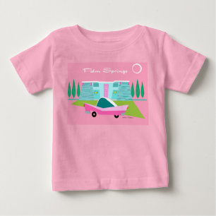 Retro Pink Palm Springs T-Shirt