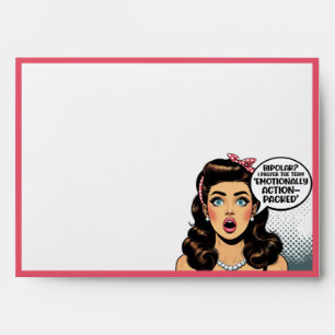 Retro Pinup_ Action Packed Envelope