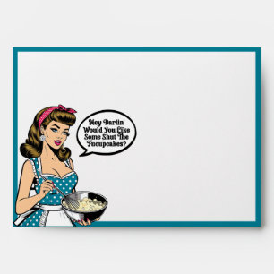 Retro Pinup_ Hey Darlin Envelope