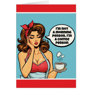 Retro Pinup_ Morning Person