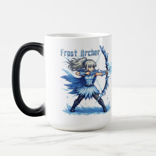 Retro Pixel Art Frost Archer Warrior Magic Mug