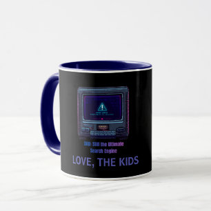 Retro Pixel Art Tech Dad Personalized Gift Mug